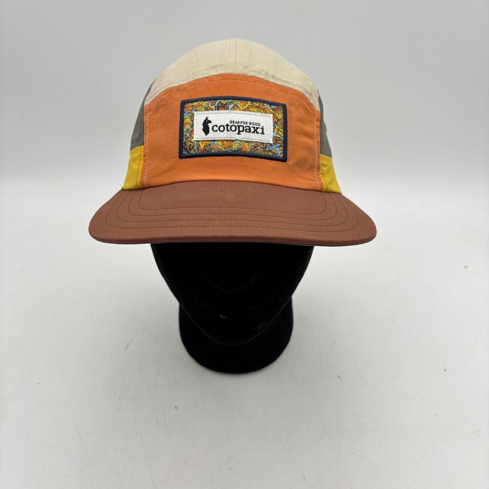 Cotopaxi Altitude Tech 5-Panel Strapback Hat Gorpcore Hiking Outdoor